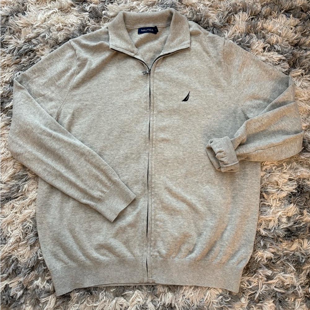 Nautica Men's Zip-Up Sweater